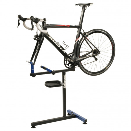 PIED DE MONTAGE-REPARATION VELO PLIABLE H 87 cm 48x66 cm (INCLUS ADAPTATEUR)  -BICISUPPORT-