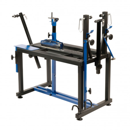 ETABLI PROFESSIONNEL DE MONTAGE-REPARATION VELO H 102 cm 58x105 cm (INCLUS ADAPTATEUR)  -BICISUPPORT-