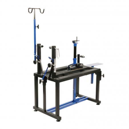 ETABLI PROFESSIONNEL DE MONTAGE-REPARATION VELO H 102 cm 58x105 cm (INCLUS ADAPTATEUR)  -BICISUPPORT-