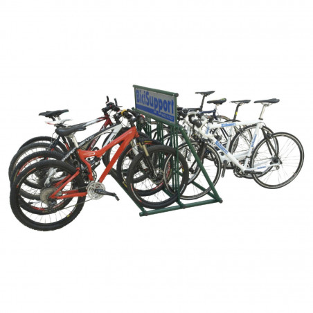 GARAGE 8 VELOS EXTERIEUR (AVEC EMPLACEMENT POUR PUBLICITE)  -BICISUPPORT-