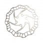 Disque frein vtt 6 trous d140 mm