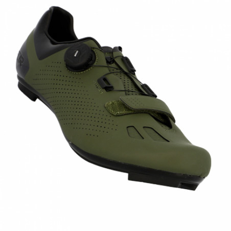 CHAUSSURE ROUTE FLR PRO F11 T41 KAKI SERRAGE MOLETTE   BANDE AUTO AGRIPPANTE (PR)