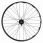 Roue vtt 26" disc karma arriere noir illet moyeu Shimano m475 6trous pour cassette Shimano-Sram 10-9-8v. noir rayons noirs -