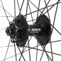 Roue vtt 26" karma disc avant noir double paroi illet moyeu Shimano m475 6 trous noir rayons noirs  32 rayons jante 21c