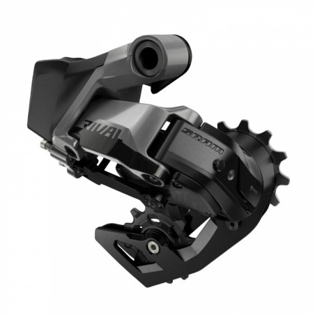 Derailleur route - gravel arriere Sram 12v. rival e-tap axs mono plateau noir chape moyenne max 36dts (sans batterie)