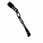 BEQUILLE VELO LATERALE REGLABLE 24/29'' OPTIMIZ ALU NOIR RENFORCEE (SUR BASE DE CADRE)