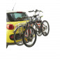 PROTECTION MOUSSE BLANC-ROUGE POUR PORTE VELO MOTTEZ (ENTRE LES VELOS) - FORME TRIANGLE 38 X 58cm EPAISSEUR 15mm