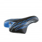 SELLE ENFANT KID 14/16/20 POUCES MONTE GRAPPA 996 OK GO NOIR/BLEU AVEC CHARIOT DE SELLE