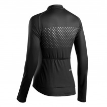MAILLOT GIST MANCHE LONGUE POIS FEMME ZIP TOTAL GRIS  XL