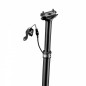 TIGE DE SELLE VTT REGLABLE SWITCH SW-125 ALU NOIR DIAM. 34.9  L406mm (REGLAGE PAR CABLE INTERNE DEBATTEMENT 125mm) FIXATION