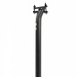 TIGE DE SELLE VTT REGLABLE SWITCH BACK ALU NOIR DIAM. 27.2  L390mm RECUL 20mm
