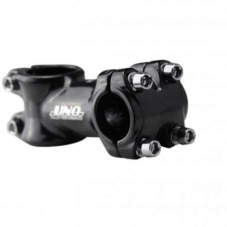 POTENCE VTT AHEAD SET 1''1/8 L105 UNO ALU NOIR   7° (CINTRE 25.4)