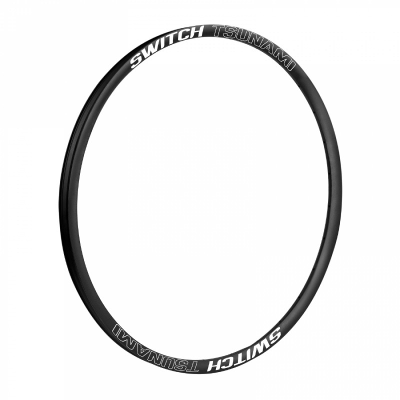Jante vtt 29" switch tsunami disc pour gravity-enduro noir 32t. tubeless ready double paroi largeur 27mm