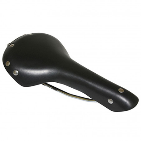 SELLE P2R FIXIE CUIR NOIR 280x155mm
