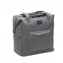 SACOCHE VELO PORTE BAGAGE NEWLOOXS NOVA CAMELLA GRIS - 24.5 LITRES - 360x360x190MM