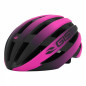 CASQUE VELO ADULTE GIST ROUTE REVOL ROSE-NOIR FEMME ET JUNIOR FULL IN-MOLD TAILLE 52-55 REGLAGE MOLETTE