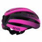 CASQUE VELO ADULTE GIST ROUTE REVOL ROSE-NOIR FEMME ET JUNIOR FULL IN-MOLD TAILLE 52-55 REGLAGE MOLETTE