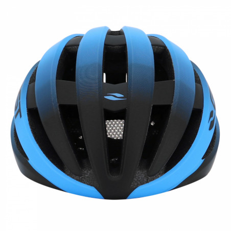CASQUE VELO ADULTE GIST ROUTE REVOL BLEU-NOIR FEMME ET JUNIOR FULL IN-MOLD TAILLE 52-55 REGLAGE MOLETTE