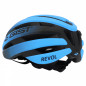 CASQUE VELO ADULTE GIST ROUTE REVOL BLEU-NOIR FEMME ET JUNIOR FULL IN-MOLD TAILLE 52-55 REGLAGE MOLETTE