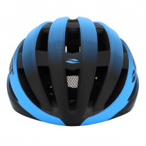 CASQUE VELO ADULTE GIST ROUTE REVOL BLEU-NOIR FEMME ET JUNIOR FULL IN-MOLD TAILLE 54-58 REGLAGE MOLETTE