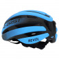 CASQUE VELO ADULTE GIST ROUTE REVOL BLEU-NOIR FEMME ET JUNIOR FULL IN-MOLD TAILLE 54-58 REGLAGE MOLETTE