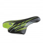 SELLE ENFANT JUNIOR 20/24 POUCES MONTE GRAPPA 998 OK GO NOIR/VERT AVEC CHARIOT DE SELLE