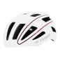 CASQUE VELO ADULTE GIST URBAIN LUXO BLANC IN-MOLD AVEC ECLAIRAGE 360° TAILLE 52-58 REGLAGE MOLETTE