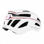 CASQUE VELO ADULTE GIST URBAIN LUXO BLANC IN-MOLD AVEC ECLAIRAGE 360° TAILLE 52-58 REGLAGE MOLETTE