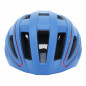 CASQUE VELO ADULTE GIST URBAIN LUXO BLEU OPAQUE IN-MOLD AVEC ECLAIRAGE 360° TAILLE 52-58 REGLAGE MOLETTE