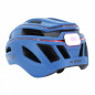 CASQUE VELO ADULTE GIST URBAIN LUXO BLEU OPAQUE IN-MOLD AVEC ECLAIRAGE 360° TAILLE 52-58 REGLAGE MOLETTE