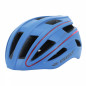 CASQUE VELO ADULTE GIST URBAIN LUXO BLEU OPAQUE IN-MOLD AVEC ECLAIRAGE 360° TAILLE 56-62 REGLAGE MOLETTE