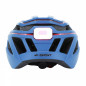 CASQUE VELO ADULTE GIST URBAIN LUXO BLEU OPAQUE IN-MOLD AVEC ECLAIRAGE 360° TAILLE 56-62 REGLAGE MOLETTE