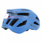CASQUE VELO ADULTE GIST URBAIN LUXO BLEU OPAQUE IN-MOLD AVEC ECLAIRAGE 360° TAILLE 56-62 REGLAGE MOLETTE