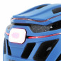 CASQUE VELO ADULTE GIST URBAIN LUXO BLEU OPAQUE IN-MOLD AVEC ECLAIRAGE 360° TAILLE 56-62 REGLAGE MOLETTE
