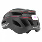 CASQUE VELO ADULTE GIST URBAIN LUXO NOIR IN-MOLD AVEC ECLAIRAGE 360° TAILLE 52-58 REGLAGE MOLETTE