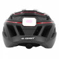 CASQUE VELO ADULTE GIST URBAIN LUXO NOIR IN-MOLD AVEC ECLAIRAGE 360° TAILLE 52-58 REGLAGE MOLETTE