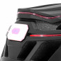 CASQUE VELO ADULTE GIST URBAIN LUXO NOIR IN-MOLD AVEC ECLAIRAGE 360° TAILLE 52-58 REGLAGE MOLETTE