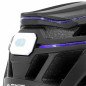 CASQUE VELO ADULTE GIST URBAIN LUXO NOIR IN-MOLD AVEC ECLAIRAGE 360° TAILLE 52-58 REGLAGE MOLETTE