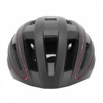 CASQUE VELO ADULTE GIST URBAIN LUXO NOIR IN-MOLD AVEC ECLAIRAGE 360° TAILLE 56-62 REGLAGE MOLETTE