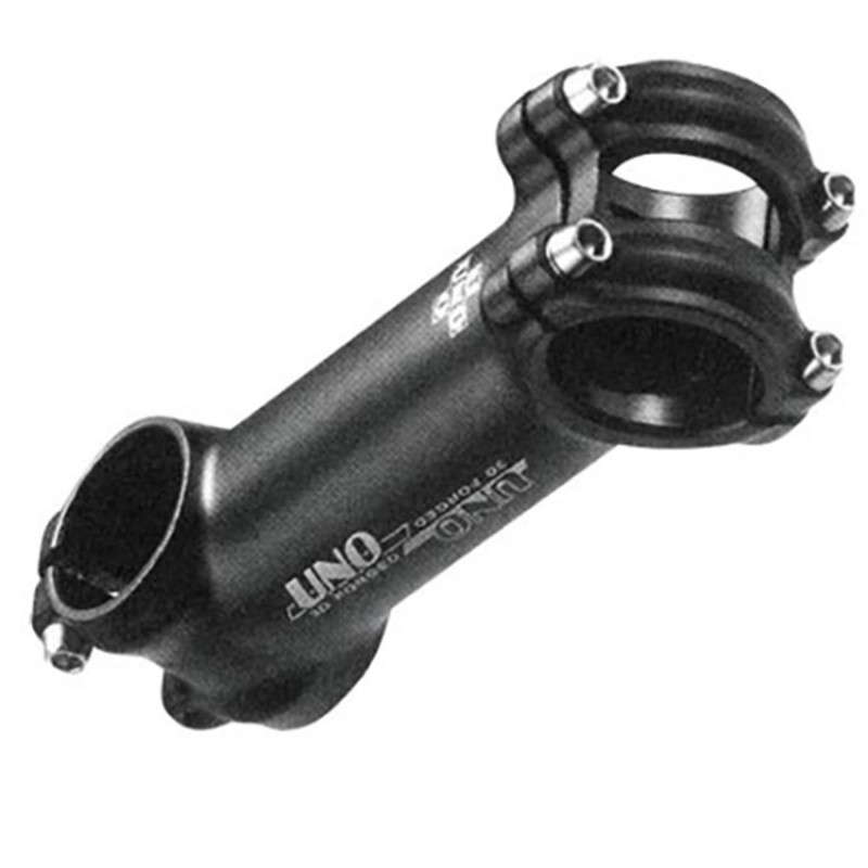 POTENCE ROUTE/VTT AHEAD SET 1''1/8 L110 UNO ALU 6061 NOIR MAT  /- 7° REVERS. (CINTRE 25.4)