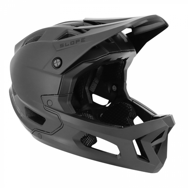 CASQUE VELO DESCENTE-ENDURO INTEGRAL GIST SLOPE NOIR TAILLE 52-56CM (VENDU EN BOITE) - CONFORME EN1078
