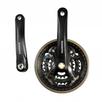 PEDALIER VTT TRIPLE 42-32-22D L170 ALU SHIMANO ACERA M361 7/8V   CARTER (AXE 123MM)