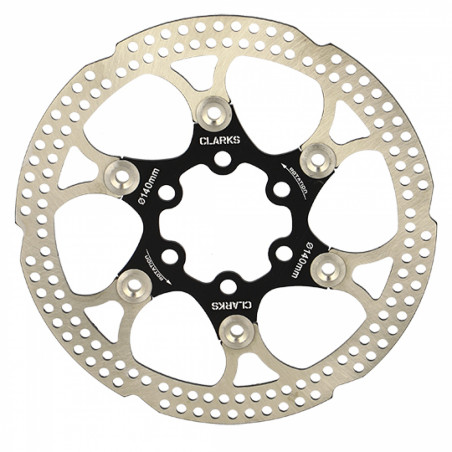 Disque frein route 6 trous d140mm clarks