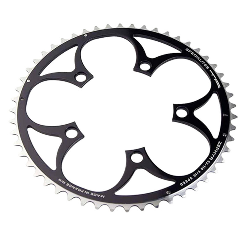 PLATEAU ROUTE DIAM 110 EXTER 49DTS NOIR ZEPHYR 8/9/10V.(COMP.SHIMANO) TA 5 BRANCHES