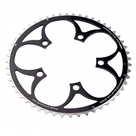 PLATEAU ROUTE DIAM 110 EXTER 49DTS NOIR ZEPHYR 8/9/10V.(COMP.SHIMANO) TA 5 BRANCHES