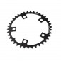 PLATEAU ROUTE DIAM 110 INTER 38DTS NOIR ALU 7075 STRONG 11/10V. 5 BRANCHES