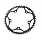 PLATEAU ROUTE DIAM 130 EXTER 51DTS NOIR ALU 7075 STRONG 11/10V. 5 BRANCHES