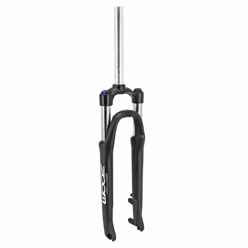 FOURCHE VTC 28 " 700X35 ZOOM 187D ALU RESSORT NOIR MAT DEB. 65mm REGLABLE PIVOT LISSE 1"1-8-28,6 EXTERIEUR COMPATIBLE DISC