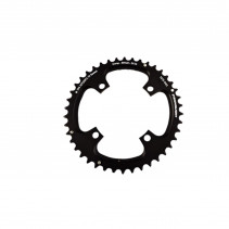 PLATEAU VTT DOUBLE DIAM 104 EXT.42DTS NOIR 4BR. ALU 7075 STRONG 10V SRAM (PLATEAU FILETE)
