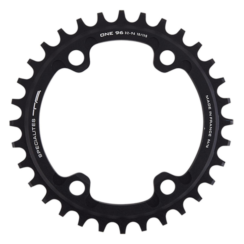 PLATEAU VTT MONO DIAM  96 EXTER 36DTS NOIR 4 BRANCHES TA ONE 96 (COMP.SHIMANO 10/11/12V)